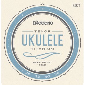 D'Addario EJ87T Ukulele Tenor Titanium